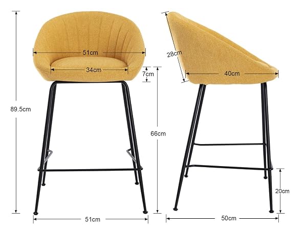 tabouret bar accoudoirs