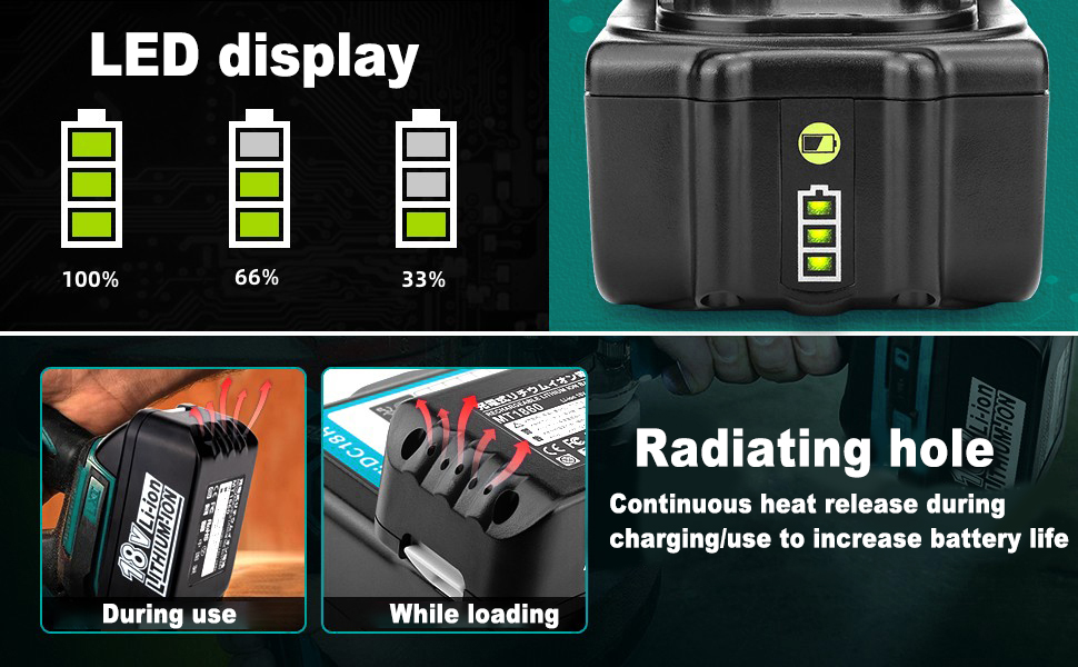 makita 6.0ah 18v battery