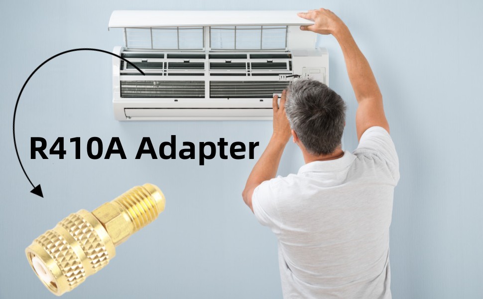 a man installing an ac unit in a room