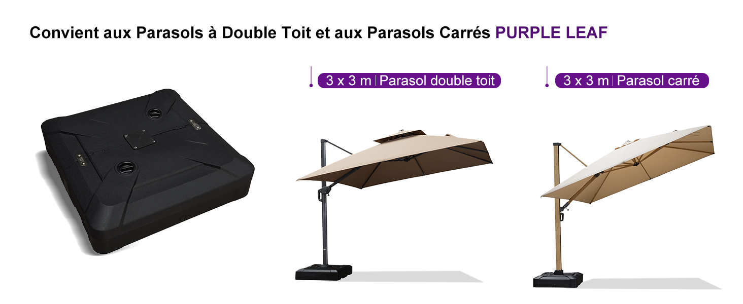 pieds de parasol