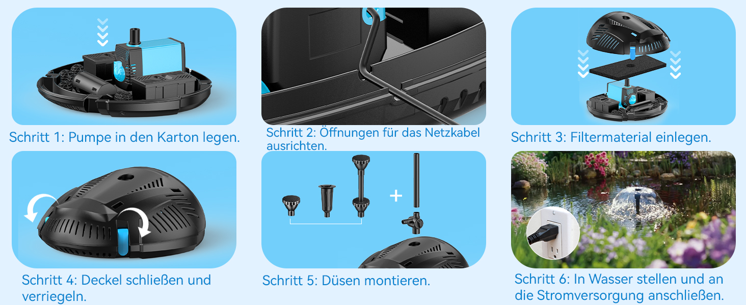 Wartung und Reinigung