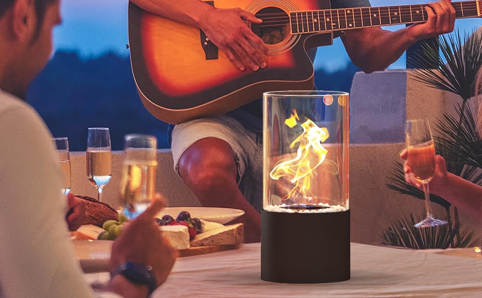 Mesa Chimenea bioetanol