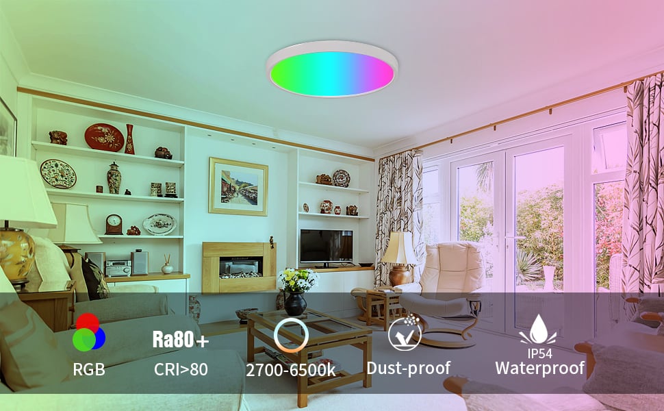 RGB ceiling light