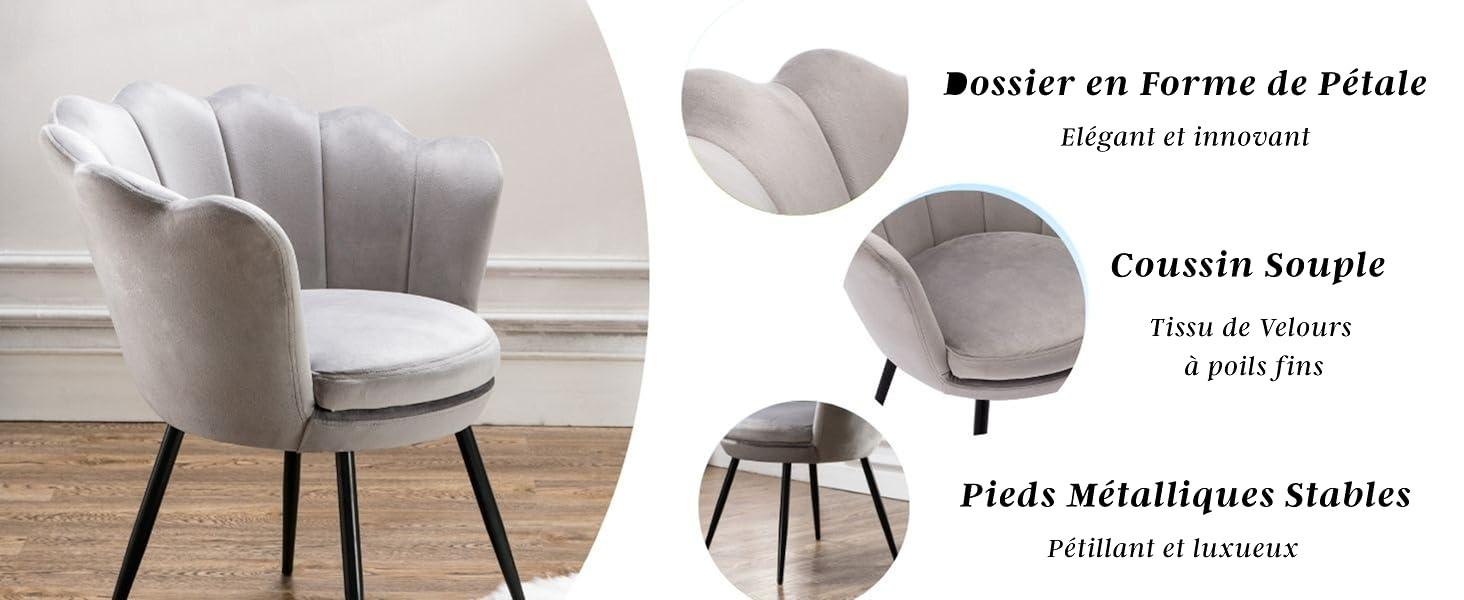 fauteuil velours fauteuil chaise velours