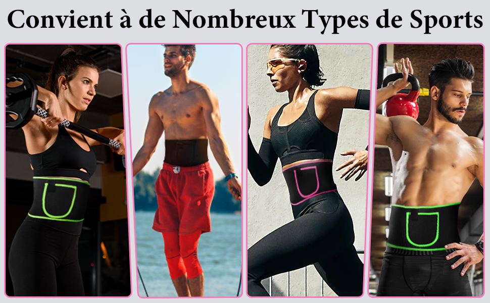 Ceinture Lombaire Homme Femme