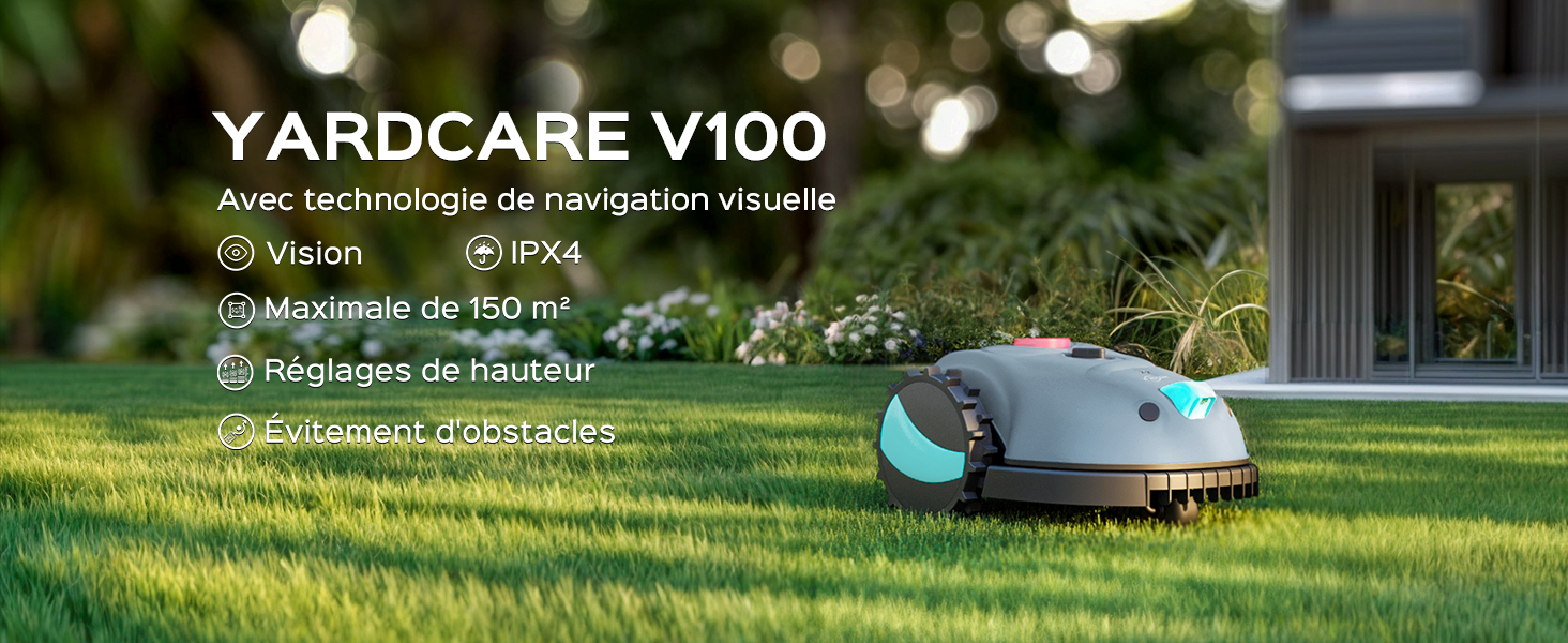 robot tondeuse gazon batterie