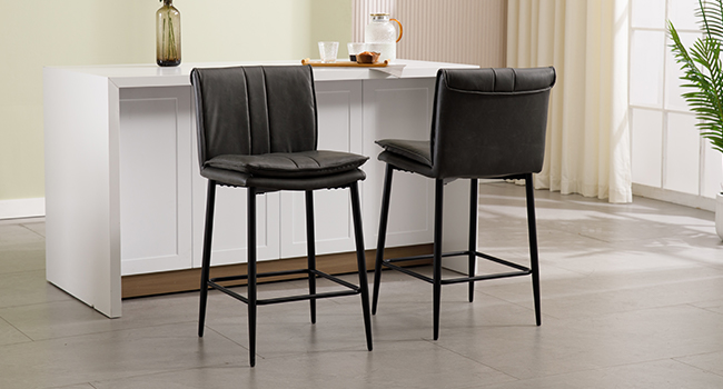 chaise cuisine avec pieds métal chaise haute cuisine