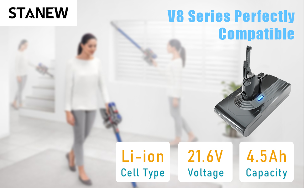 Batería de Repuesto para Dyson V8 SV10