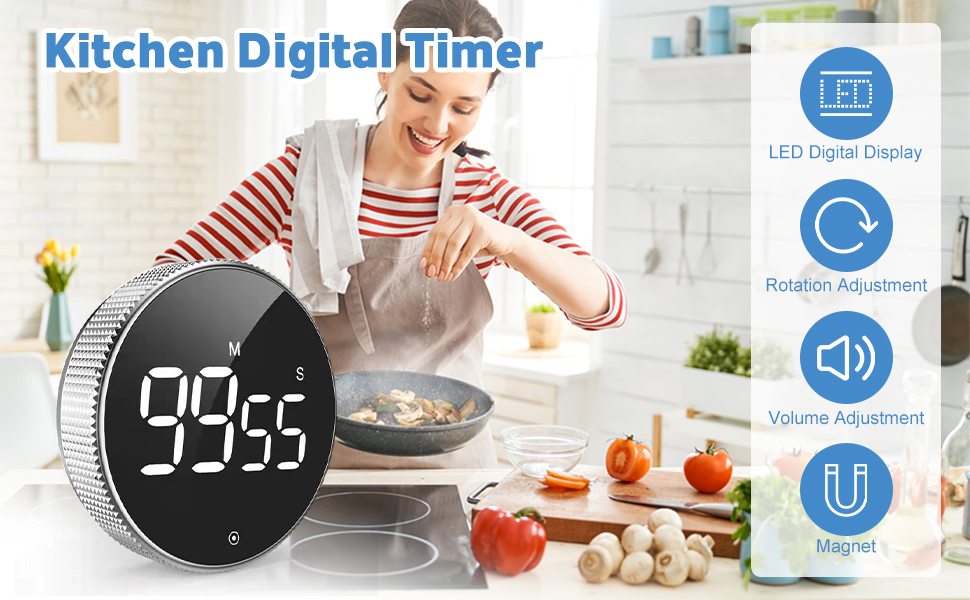 Digitaler Timer für die Küche