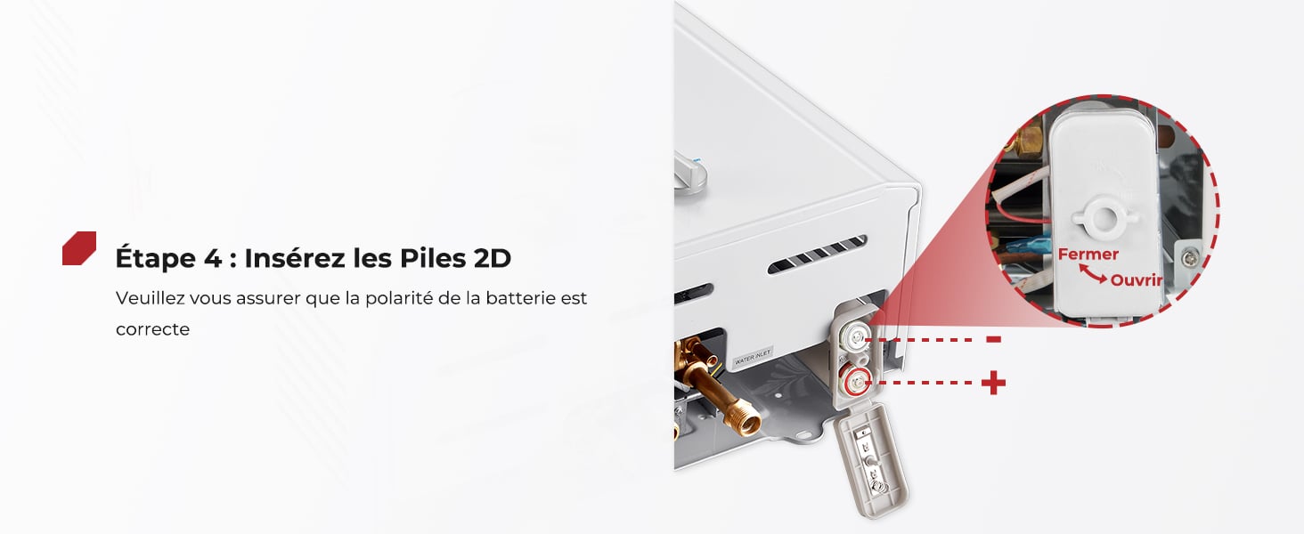 Piles Insérées
