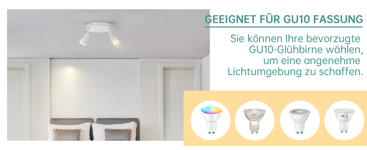 GU10 DECKENSPOTS