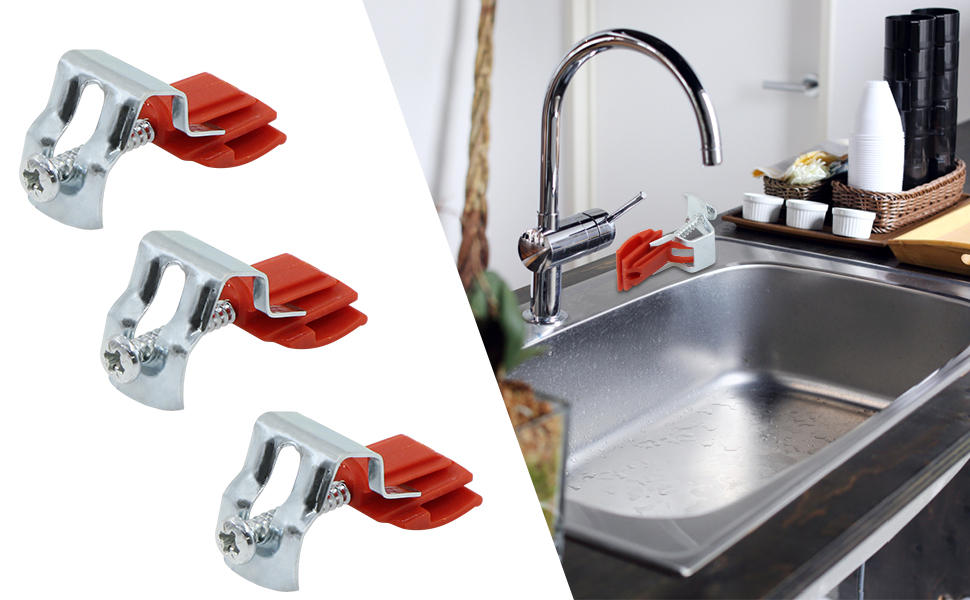 Crochets Fixation éVier Encastré Clips - Installation RéParation ...