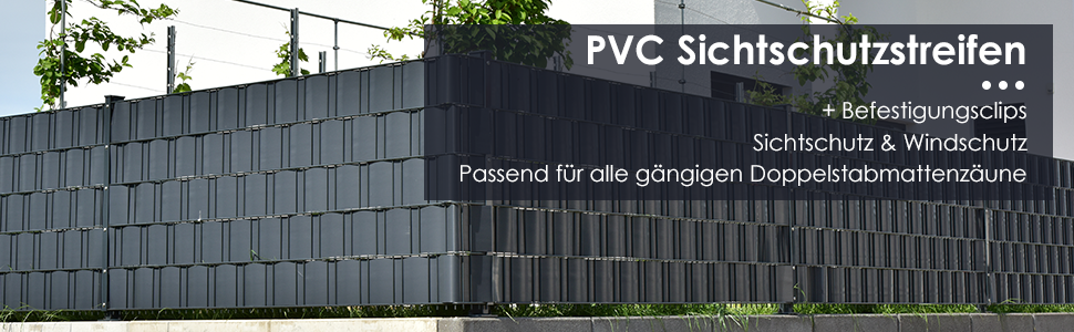 PVC Sichtschutzstreifen