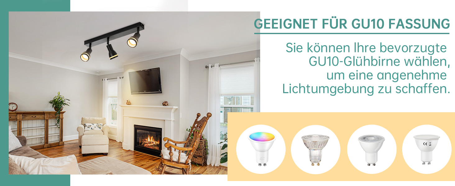 GU10 DECKENSPOTS