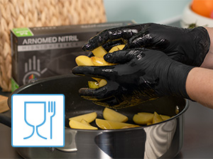 Einweghandschuhe Einweg-Gummihandschuhe Nitrilhandschuhe ml xl 
