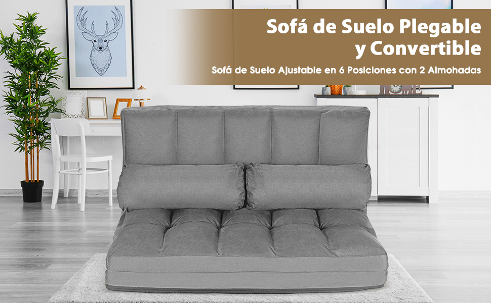 Sofá de Suelo Regulable