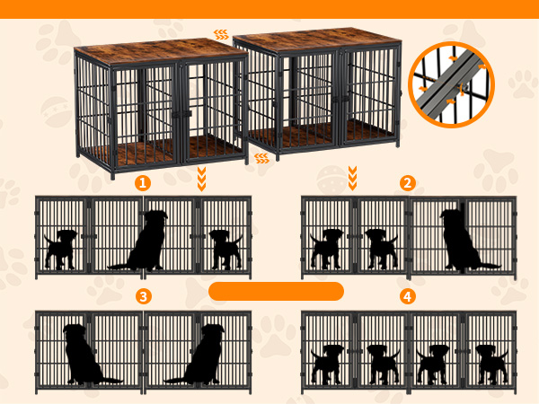 hundekäfig hundehaus drinnen xxl crate stoff hund hundezwinger draußen möbel hundeschrank