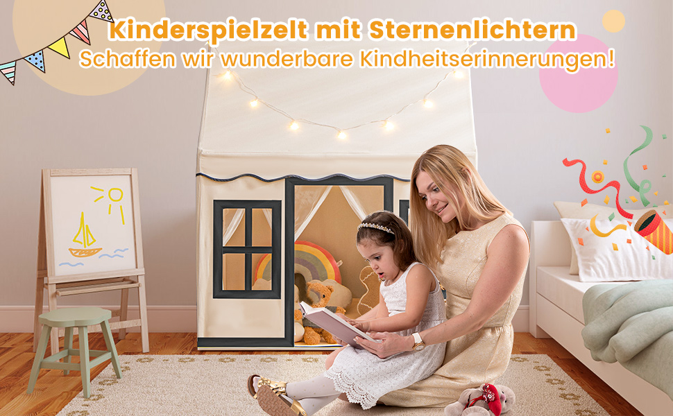 COSTWAY Kinderspielhaus