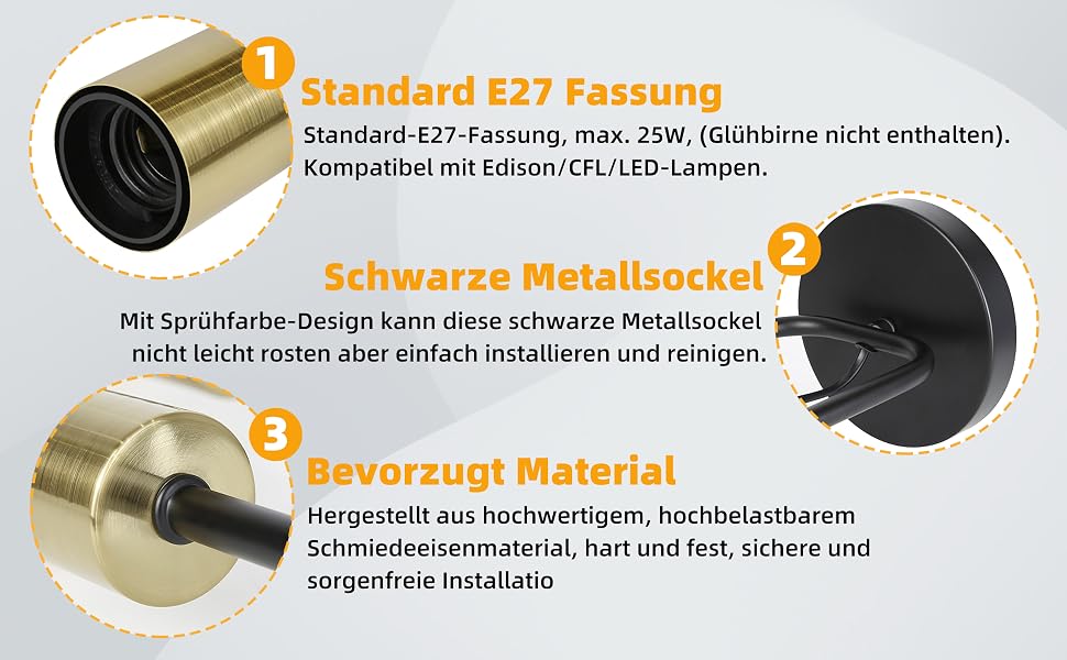  eine glatte Beleuchtung als ausgezeichnete und stilvolle Leselampe bieten