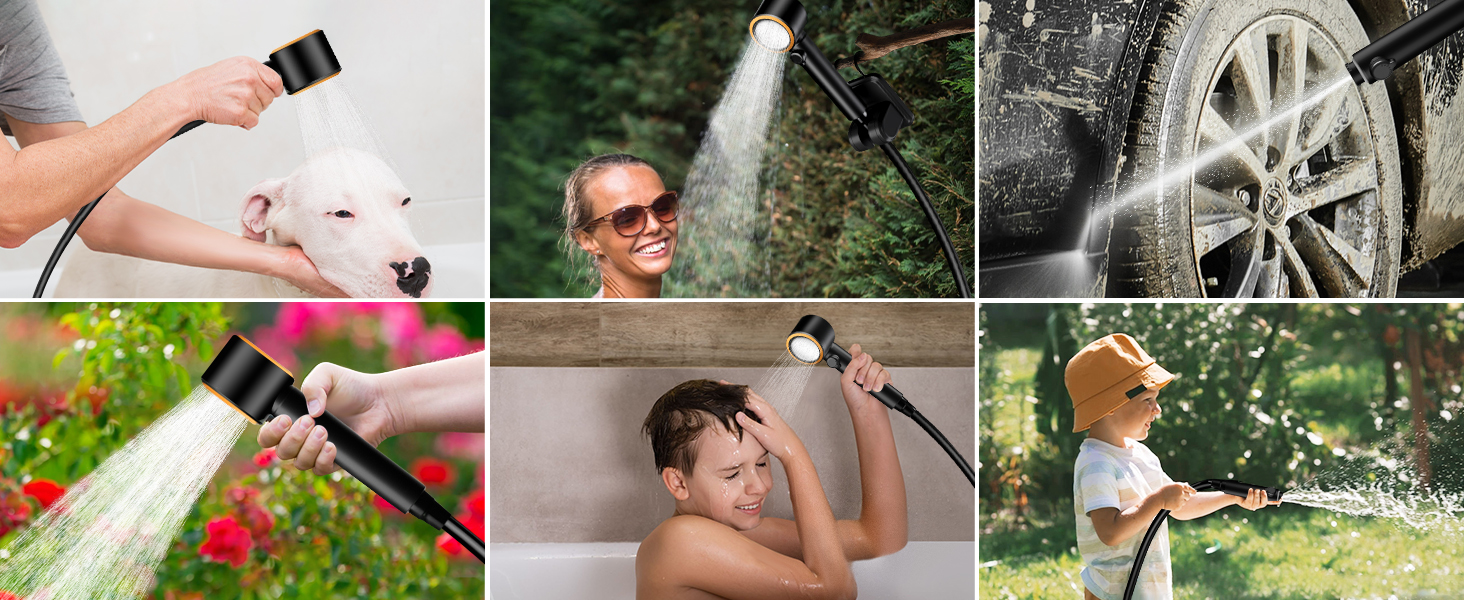 Douche de camping