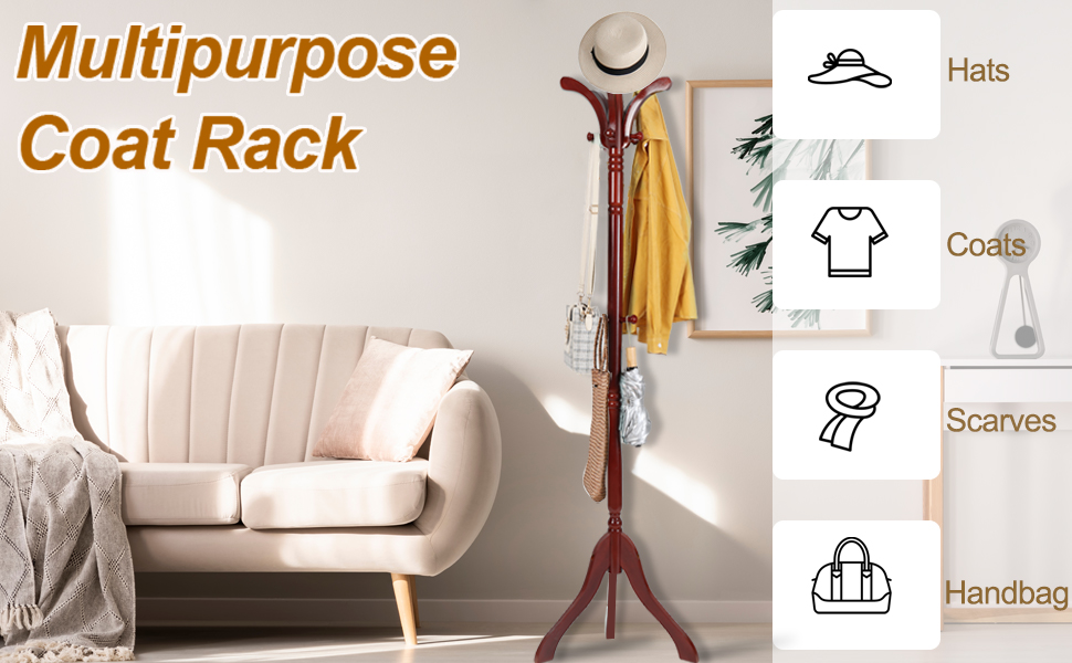 Support porte-manteau