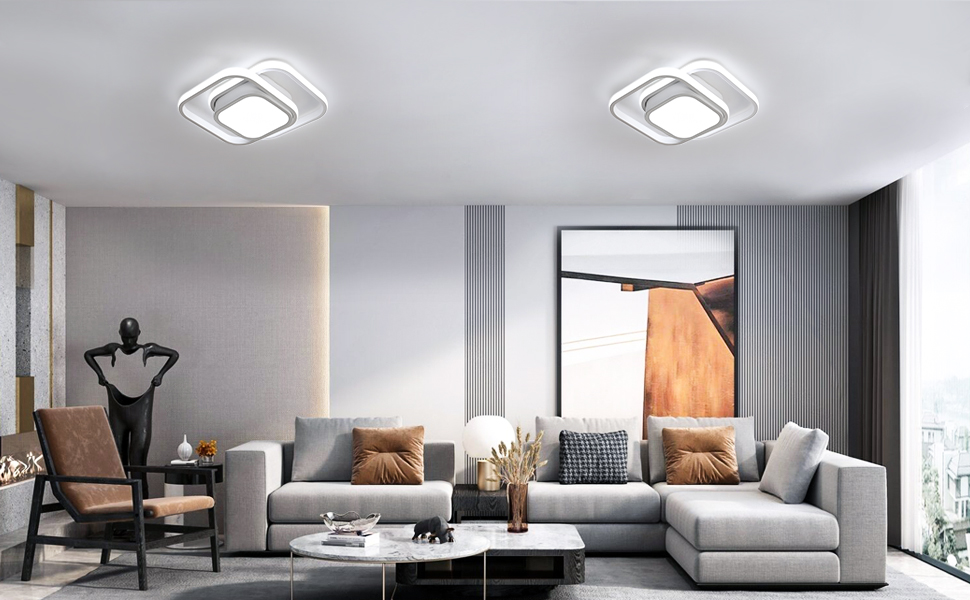 lampada a soffitto a LED moderna