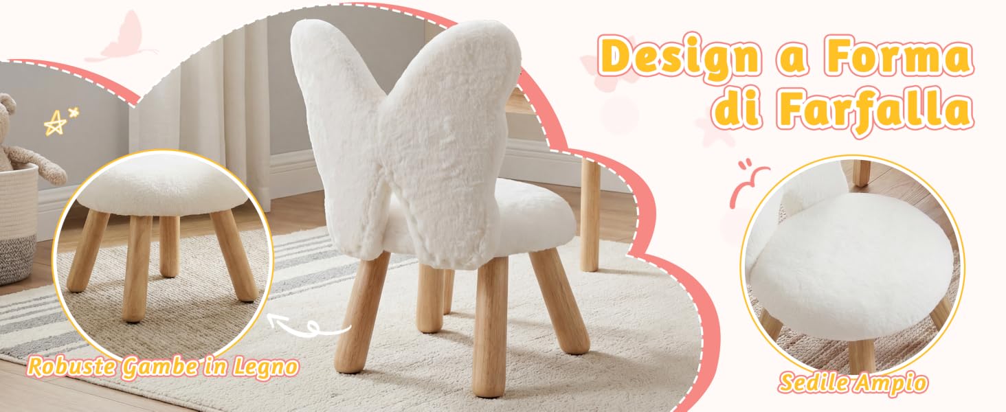 Il testo recita «Design &amp; Forma». Serie di pezzi scultorei o mobili bianchi con forme arrotondate e minimaliste mostrate su uno sfondo rosa e bianco.