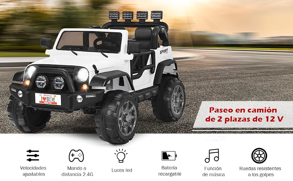 12 V Coche Eléctrico Montable