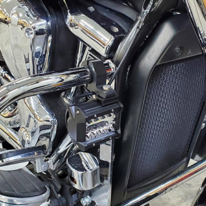 Soporte para faros de motocicleta