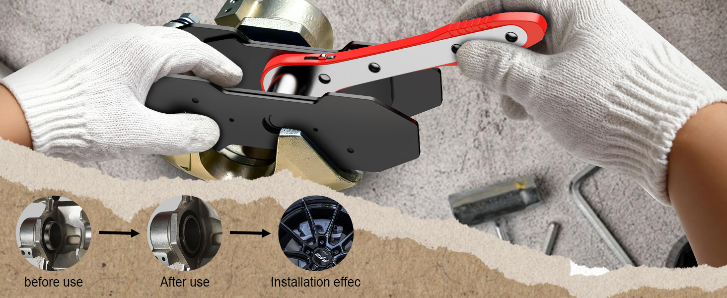 Brake Caliper Press, Caliper Piston Spreader and Brake Tools