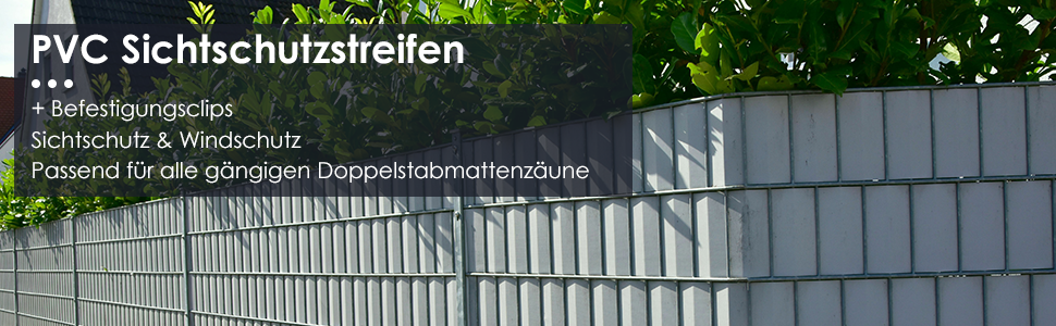 PVC Sichtschutzstreifen