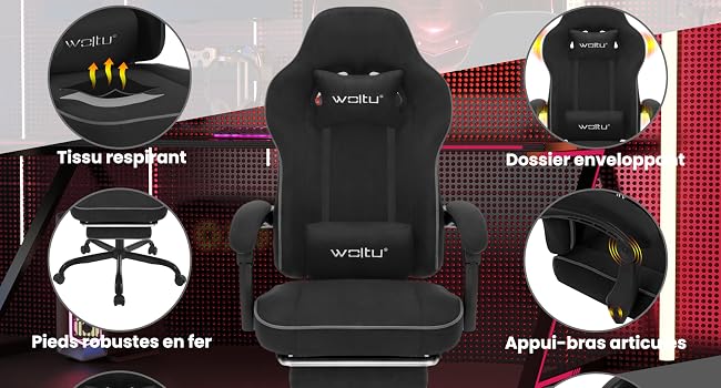 Chaise gaming