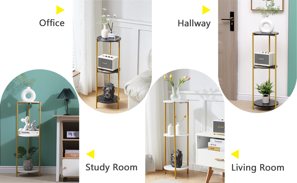 3 tier plant stand indoor Corner Plant Shelf