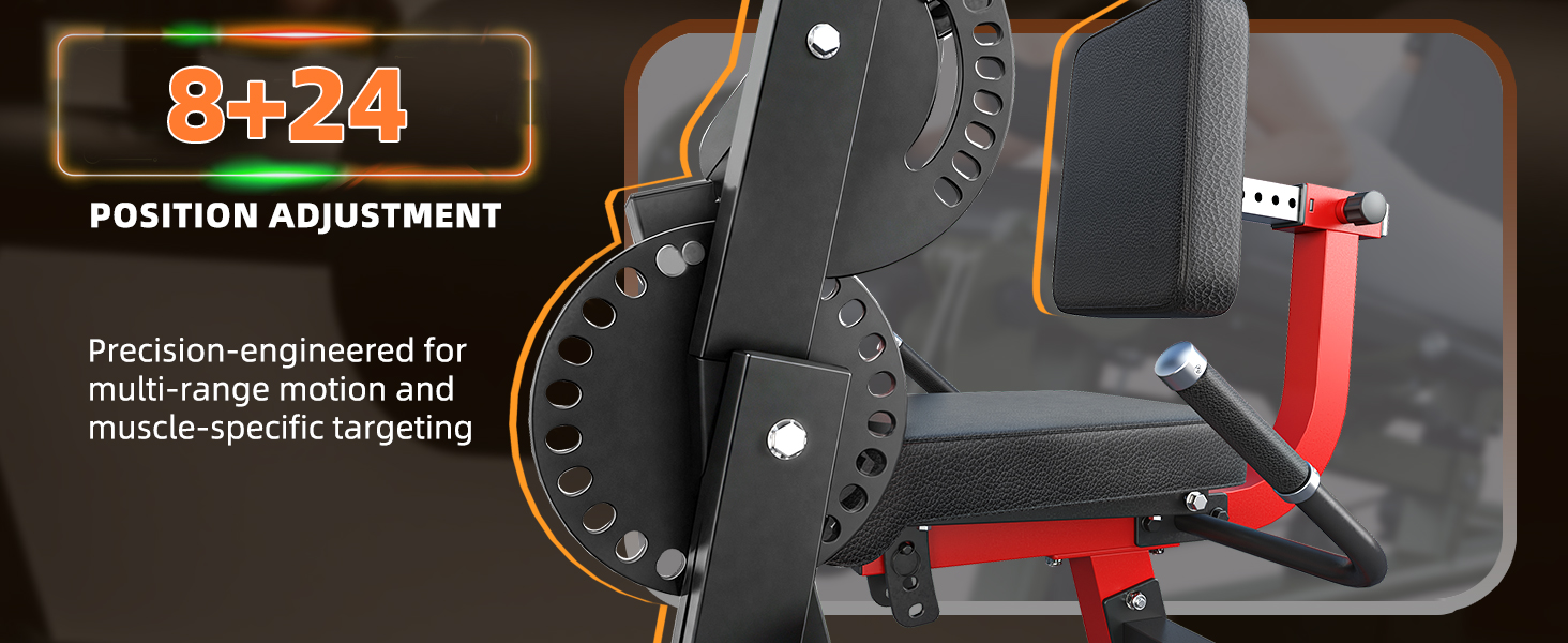 Leg Extension and Curl Workout Machine