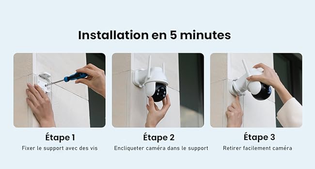 camera surveillance wifi exterieure sans fil