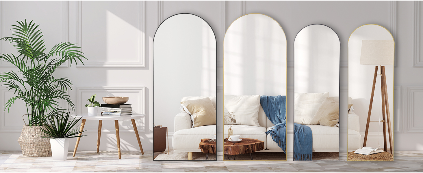 gold full length mirror