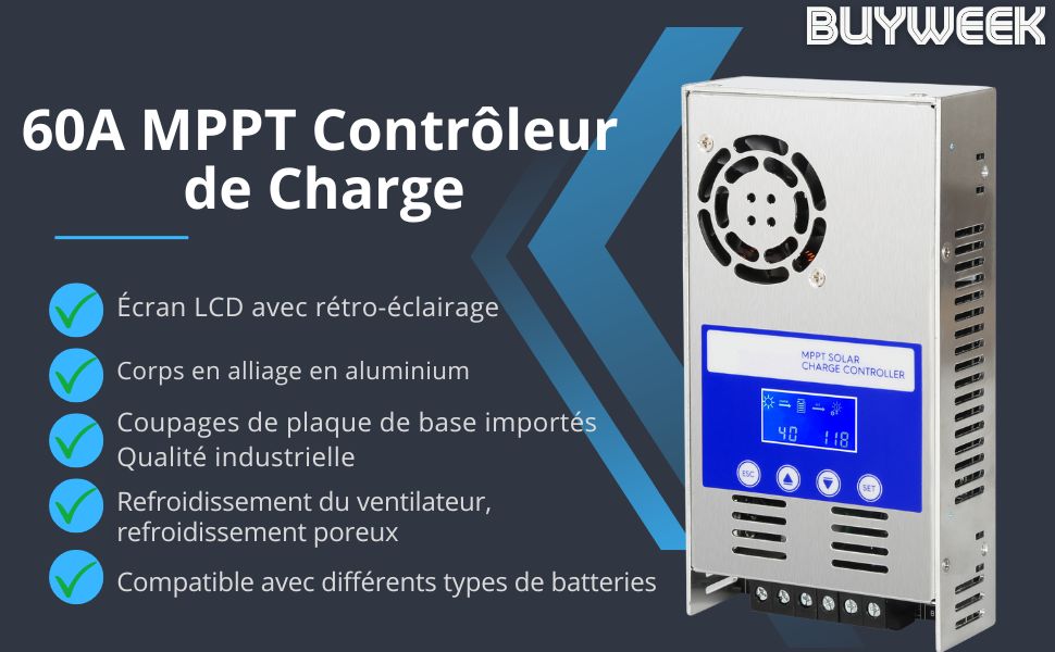 MPPT Contrôleur de Charge
