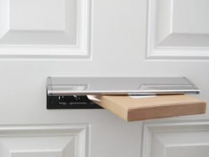 a door handle with a handle on it.