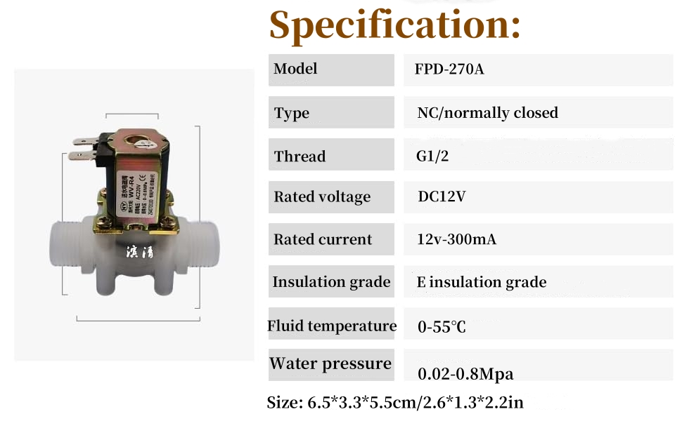 Water Solenoid Valve