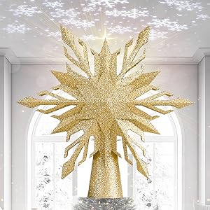 christmas star tree topper