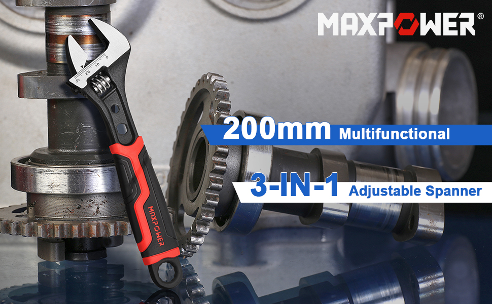 3-IN-1 Adjustable Spanner