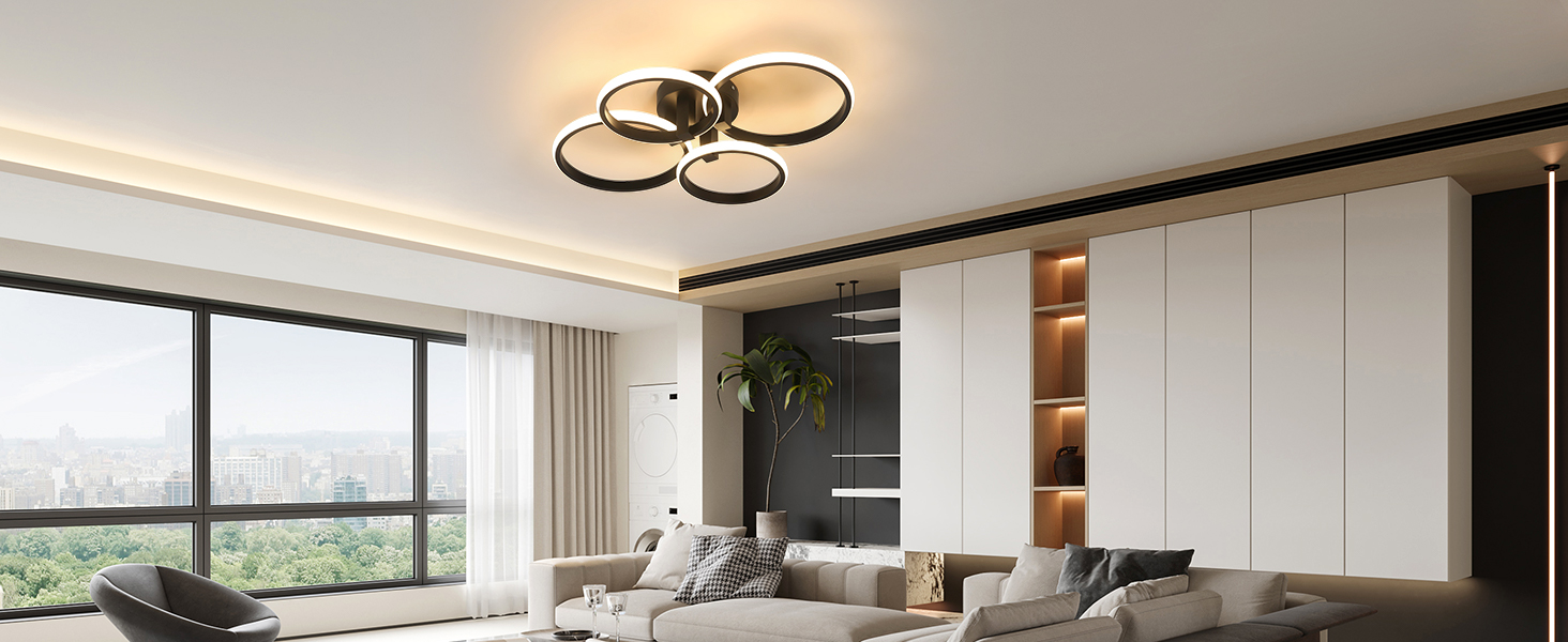 plafonnier led moderne 