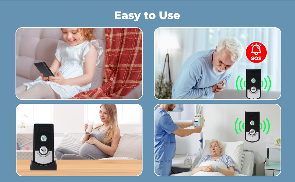 Le texte indique « Facile à utiliser ». Série de panneaux d'instructions montrant l'utilisation étape par étape du dispositif de nettoyage de litière pour chat avec des icônes et des illustrations.