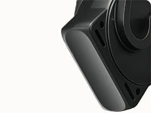 Close-up views of a glossy black plastic or rubber component, showing curved surface details from different angles.