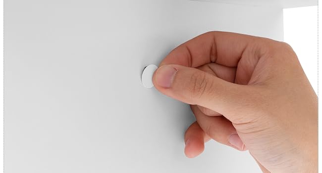 Il testo dice «Interrupteur 2 Modes: ON - OFF». Primo piano delle lancette che dimostra il funzionamento dell'interruttore con due modalità.