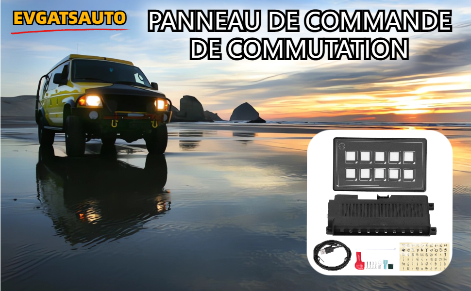PANNEAU DE COMMANDE DE COMMUTATION
