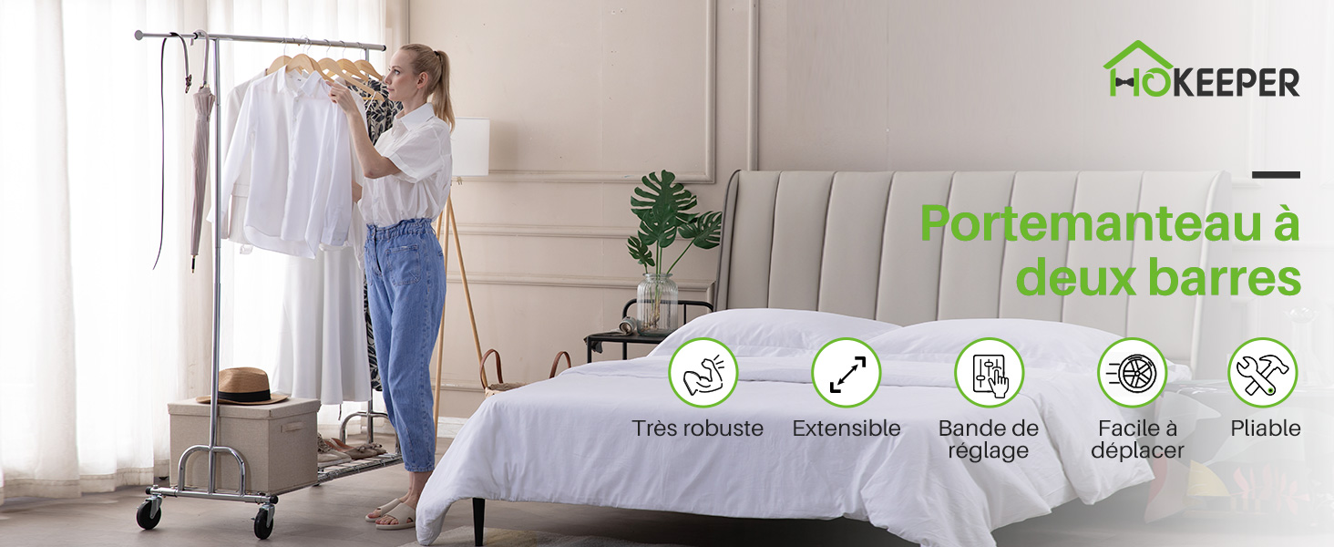 Le texte indique « Amplia gama de escenarios de aplicación ». Série de scènes de nettoyage intérieur montrant différentes pièces et surfaces en cours d'entretien.