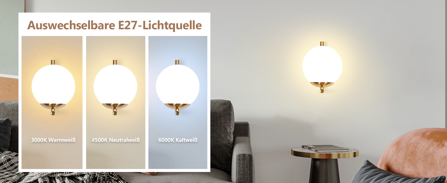Kosmetikspiegel  küchenlampe