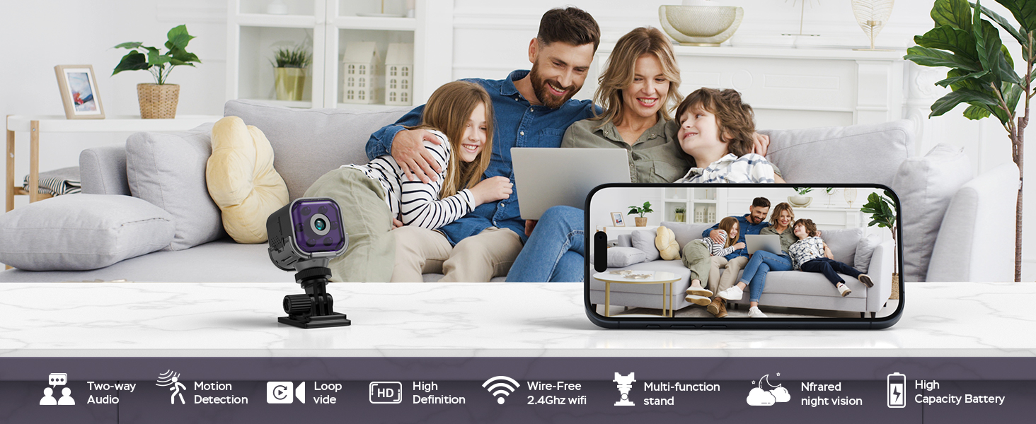 spy camera hidden camera with audio/video