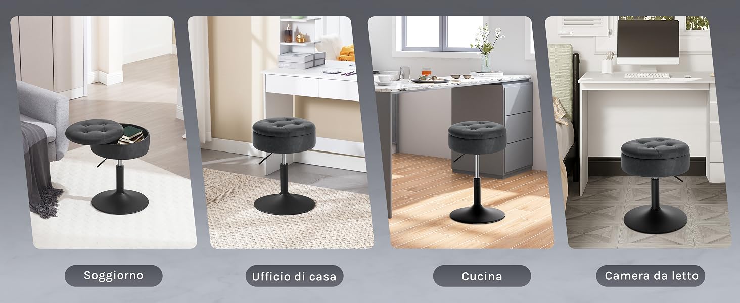 Sgabello da Trucco